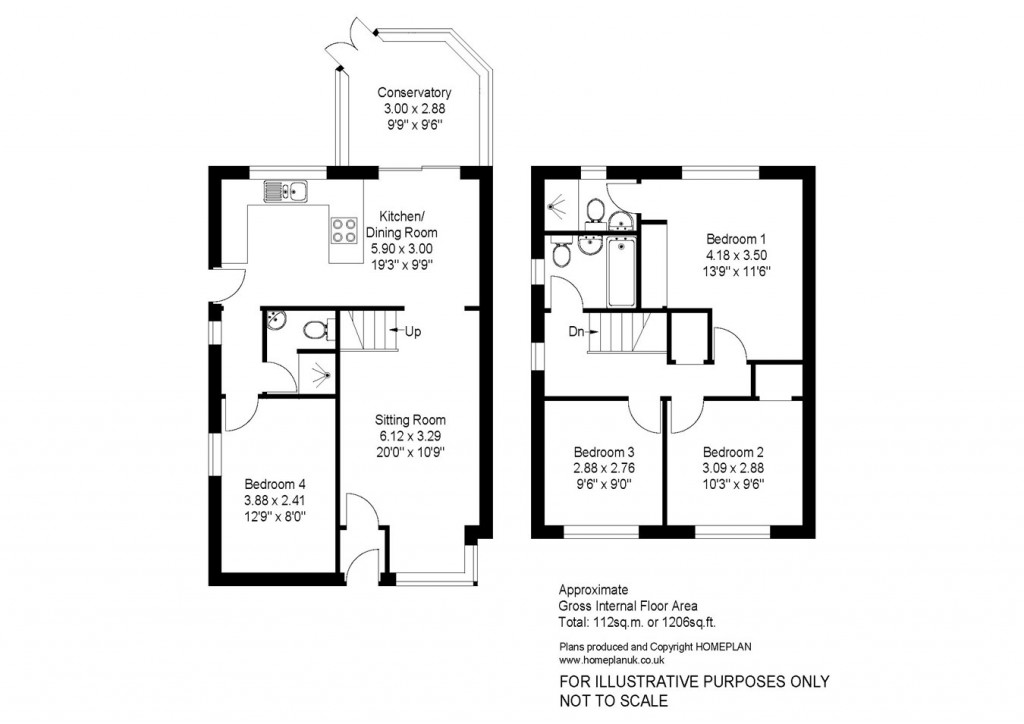 Floorplans For Wisbech Way, Hordle, Lymington, SO41