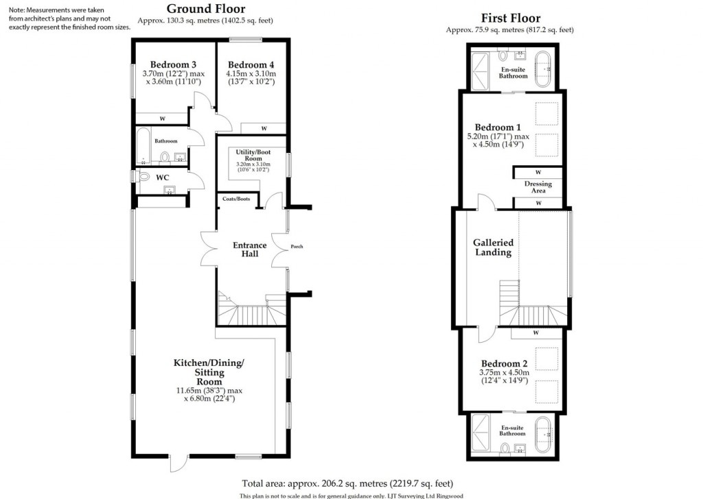 Floorplans For Sandleheath, Fordingbridge, SP6