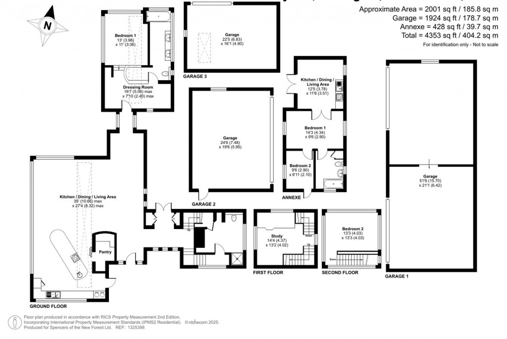 Floorplans For Avon Tyrrell, Bransgore, BH23