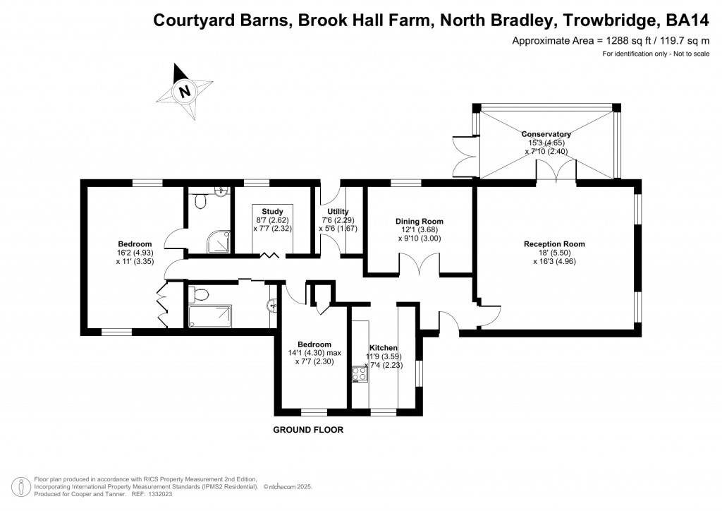 Floorplans For North Bradley, North Bradley, Nr Trowbridge, Wiltshire