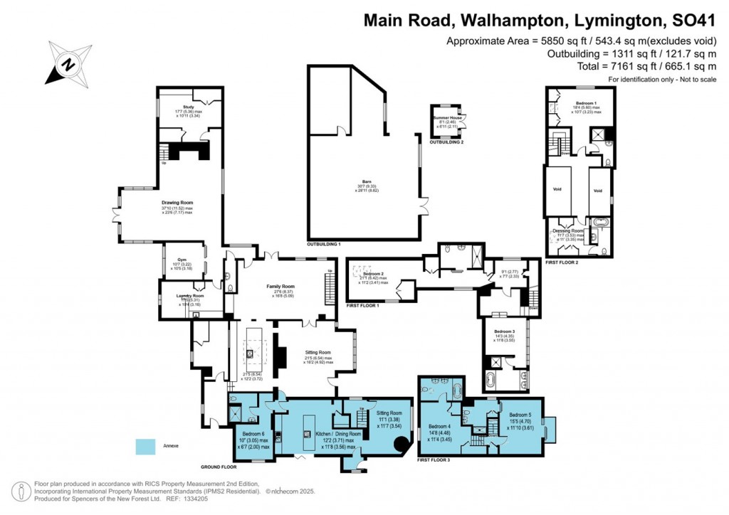 Floorplans For Walhampton, Lymington, SO41