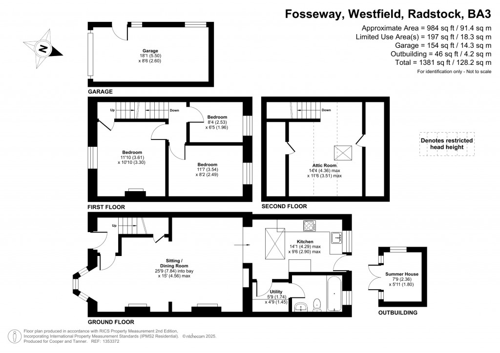 Floorplans For Westfield, Westfield, Radstock, Somerset