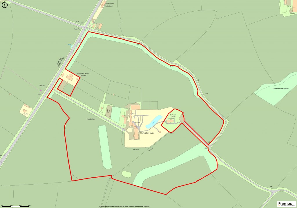 Floorplans For Hornblotton, Shepton Mallet, Somerset