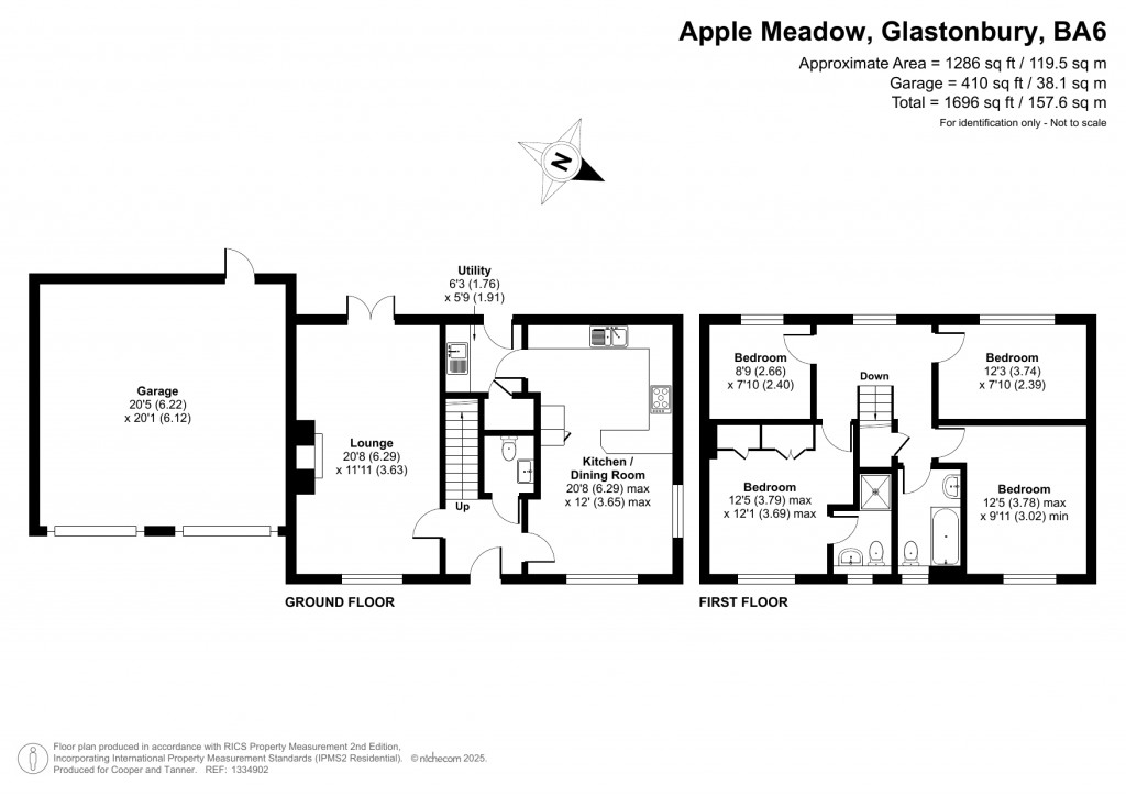 Floorplans For Baltonsborough, Somerset