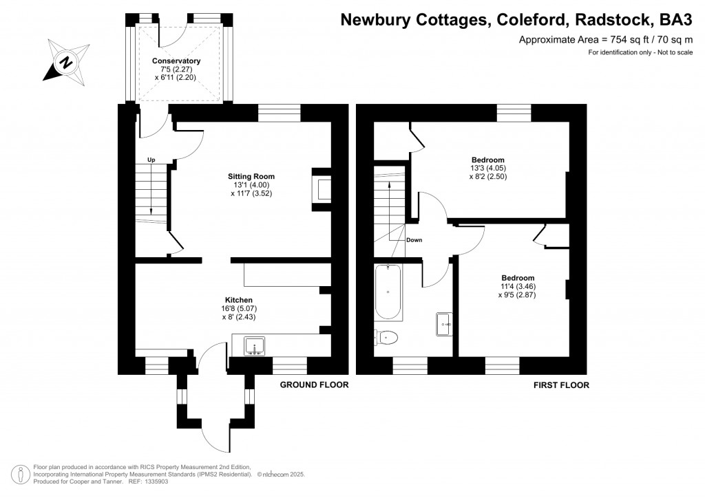 Floorplans For Coleford, Somerset