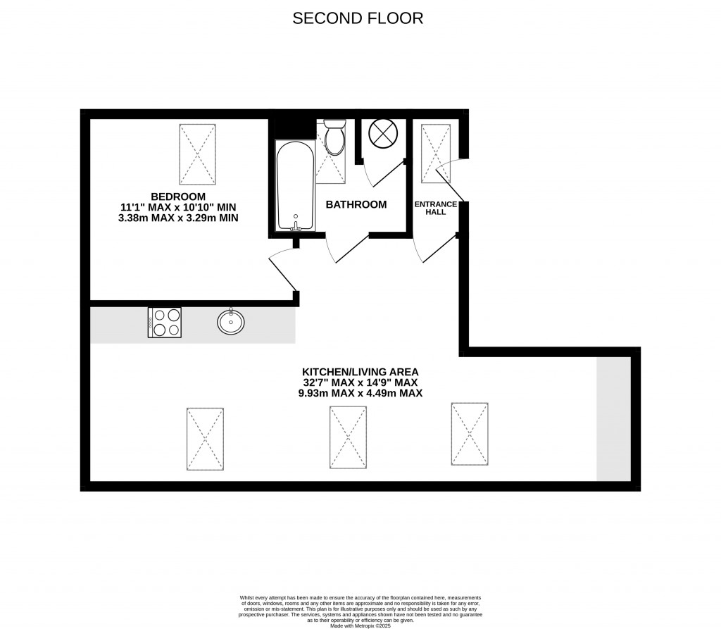 Floorplans For Sedgemoor Way, Glastonbury, Somerset