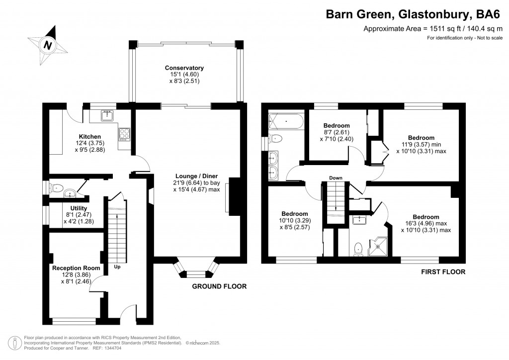 Floorplans For Barn Green, Glastonbury, Somerset