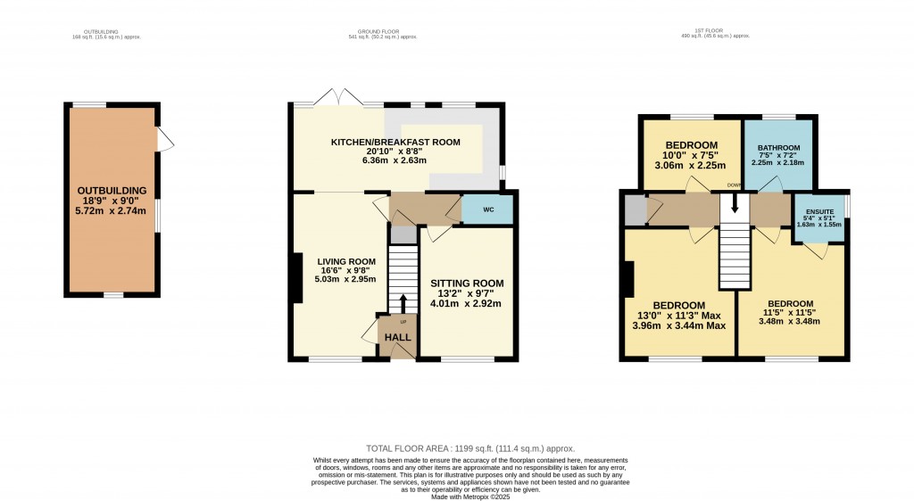 Floorplans For Mark, Highbridge, Somerset