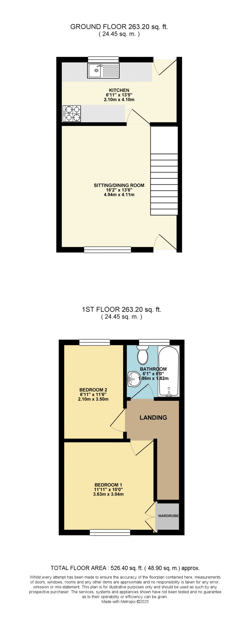 Floorplans For Churchfield Drive, Castle Cary, Somerset
