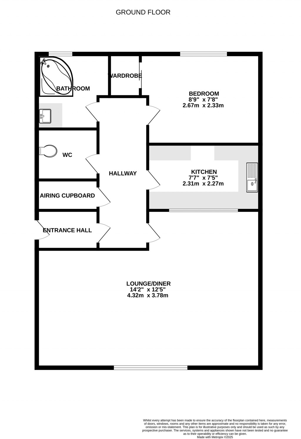 Floorplans For Oriel Drive, Glastonbury, Somerset