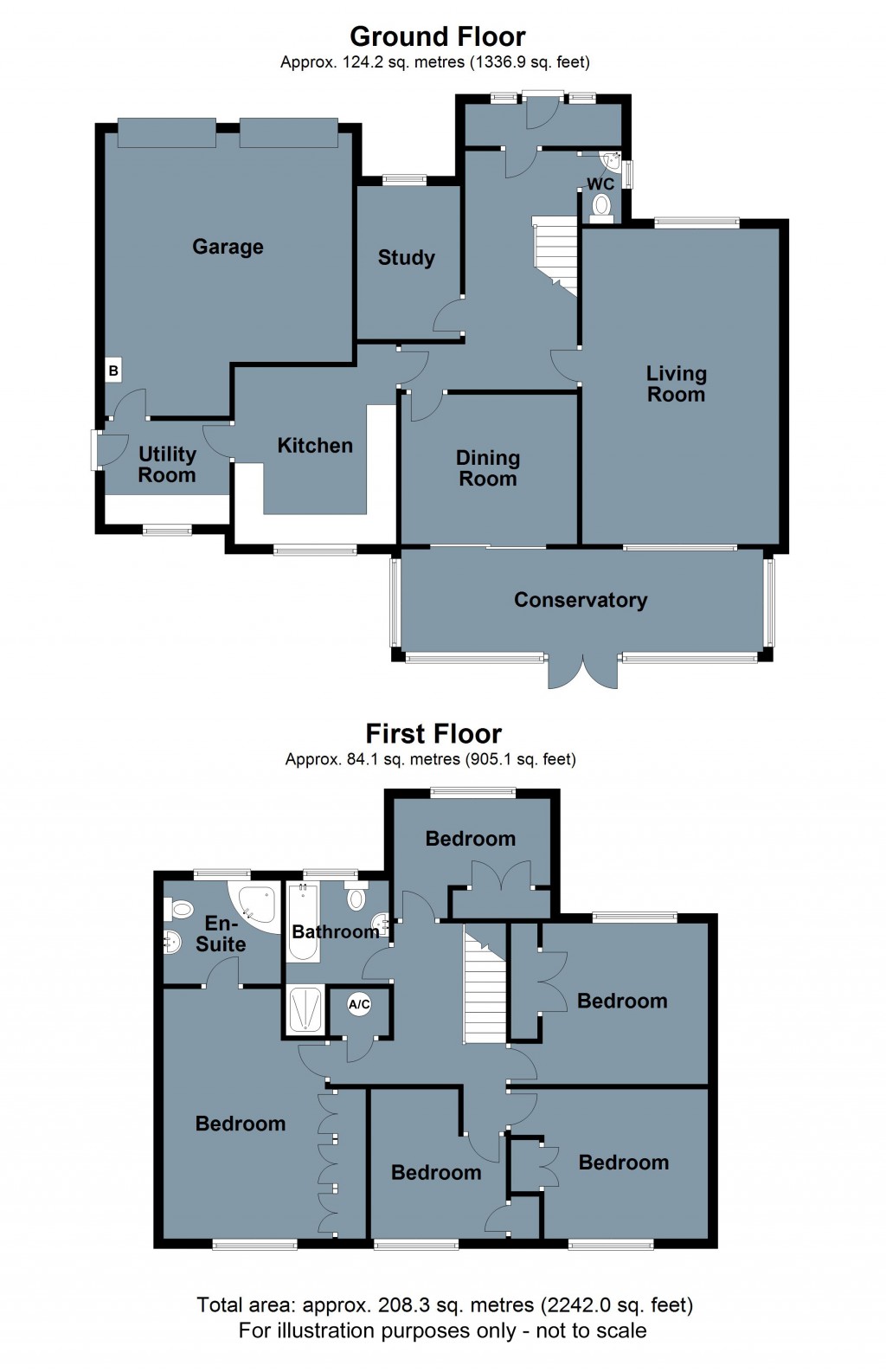 Floorplans For Starrs Mead, Battle, East Sussex