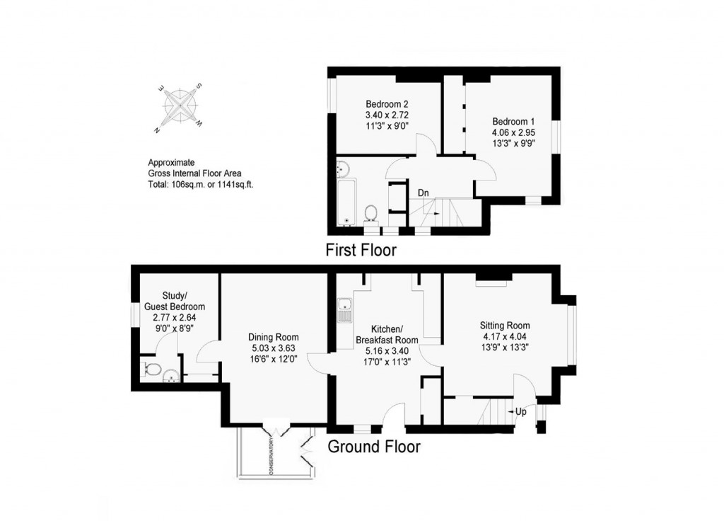 Floorplans For 3 Park Close, Lyndhurst, SO43