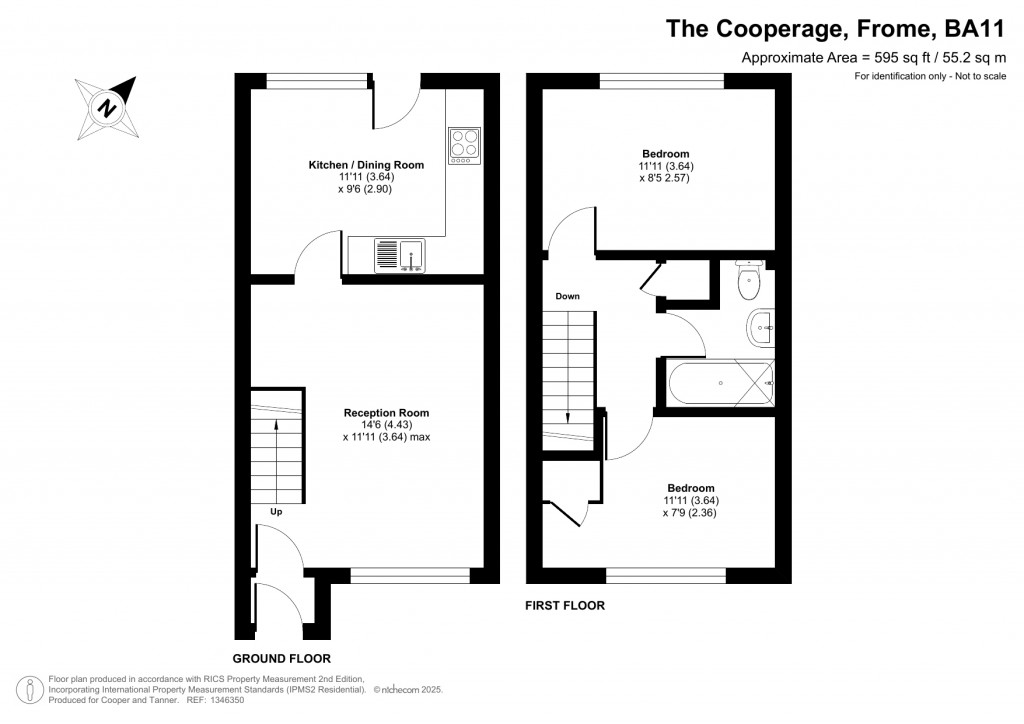 Floorplans For The Cooperage, Frome, Somerset