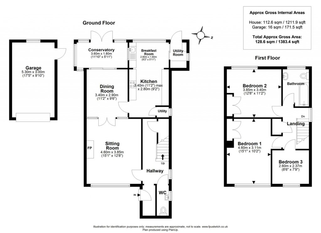 Floorplans For Oliver Road, Pennington, Lymington, SO41