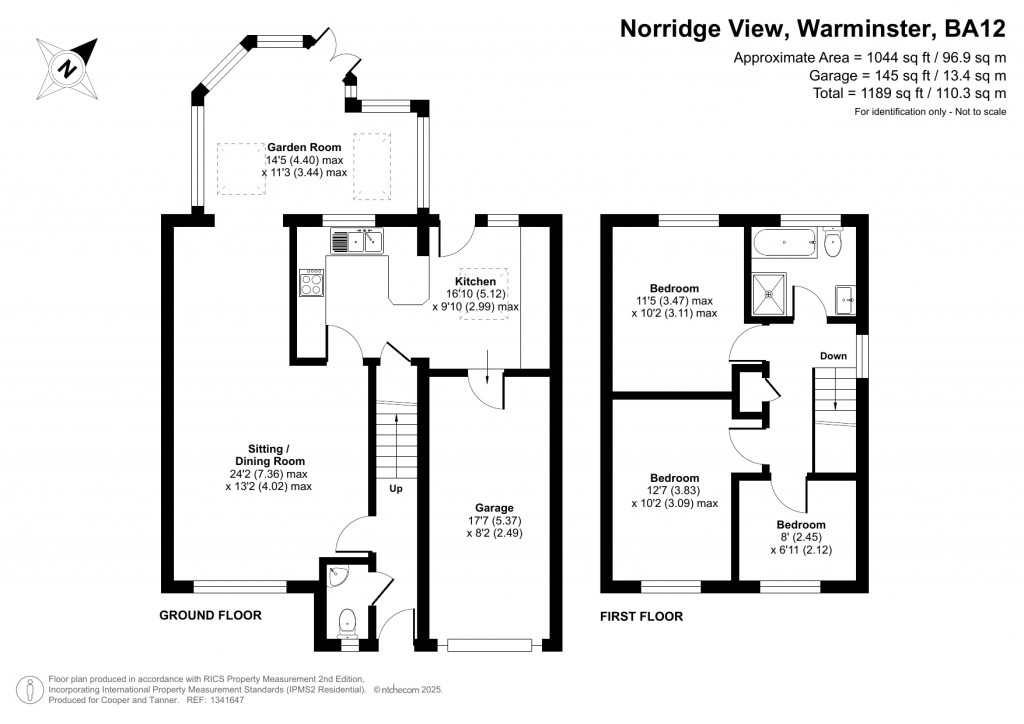 Floorplans For Norridge View, Warminster, Wiltshire