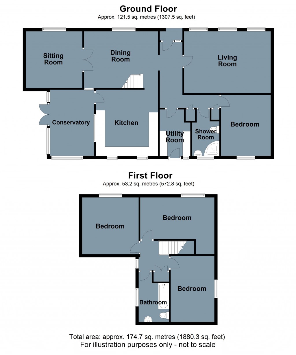 Floorplans For Brightling Road, Robertsbridge, East Sussex