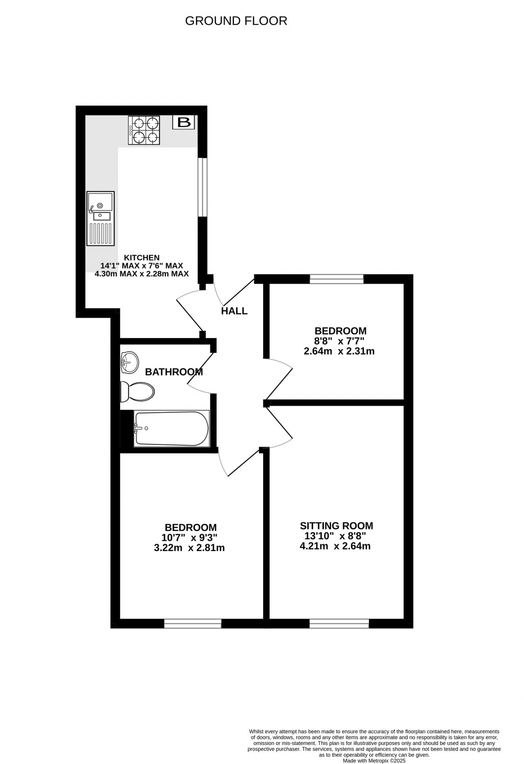 Floorplans For Silver Street, Glastonbury, Somerset