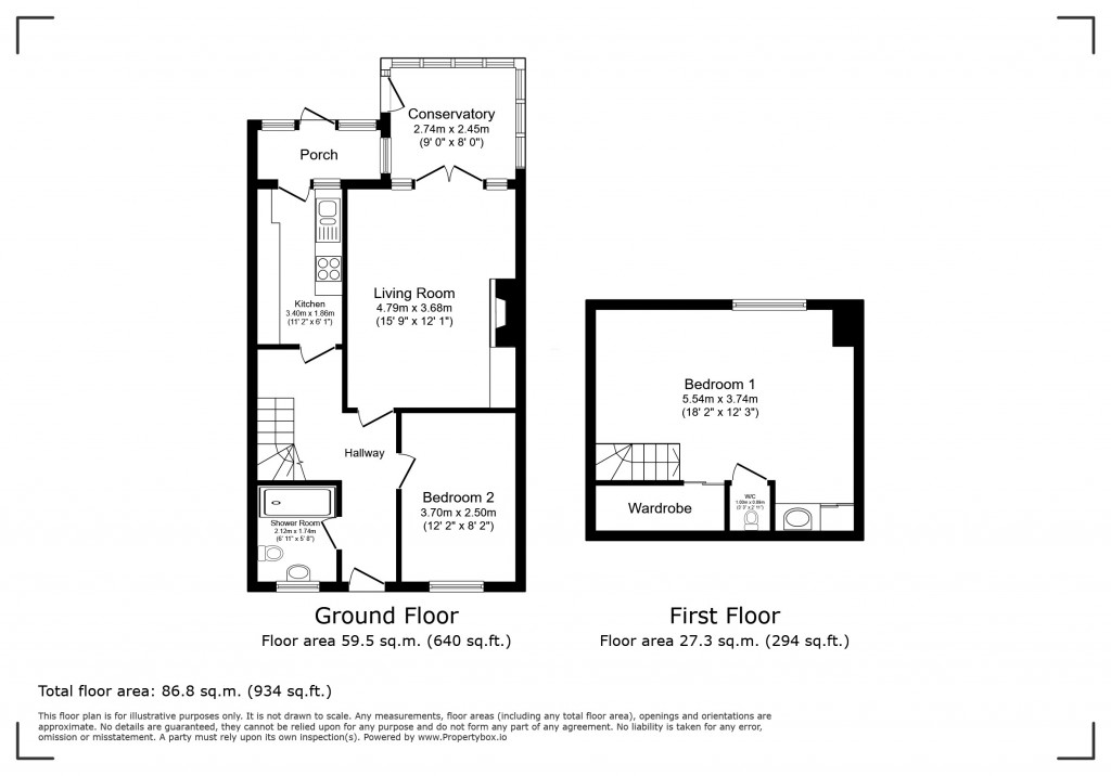 Floorplans For Ilchester Road, Charlton Mackrell, Somerset