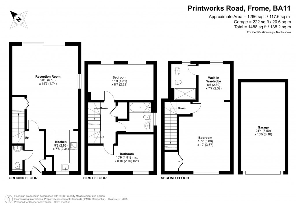 Floorplans For Printworks Road, Frome, Somerset
