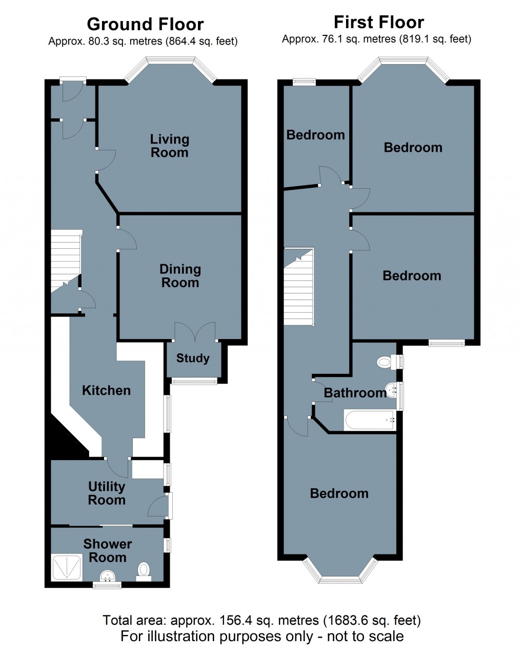 Floorplans For Ashburnham Road, Hastings, East Sussex