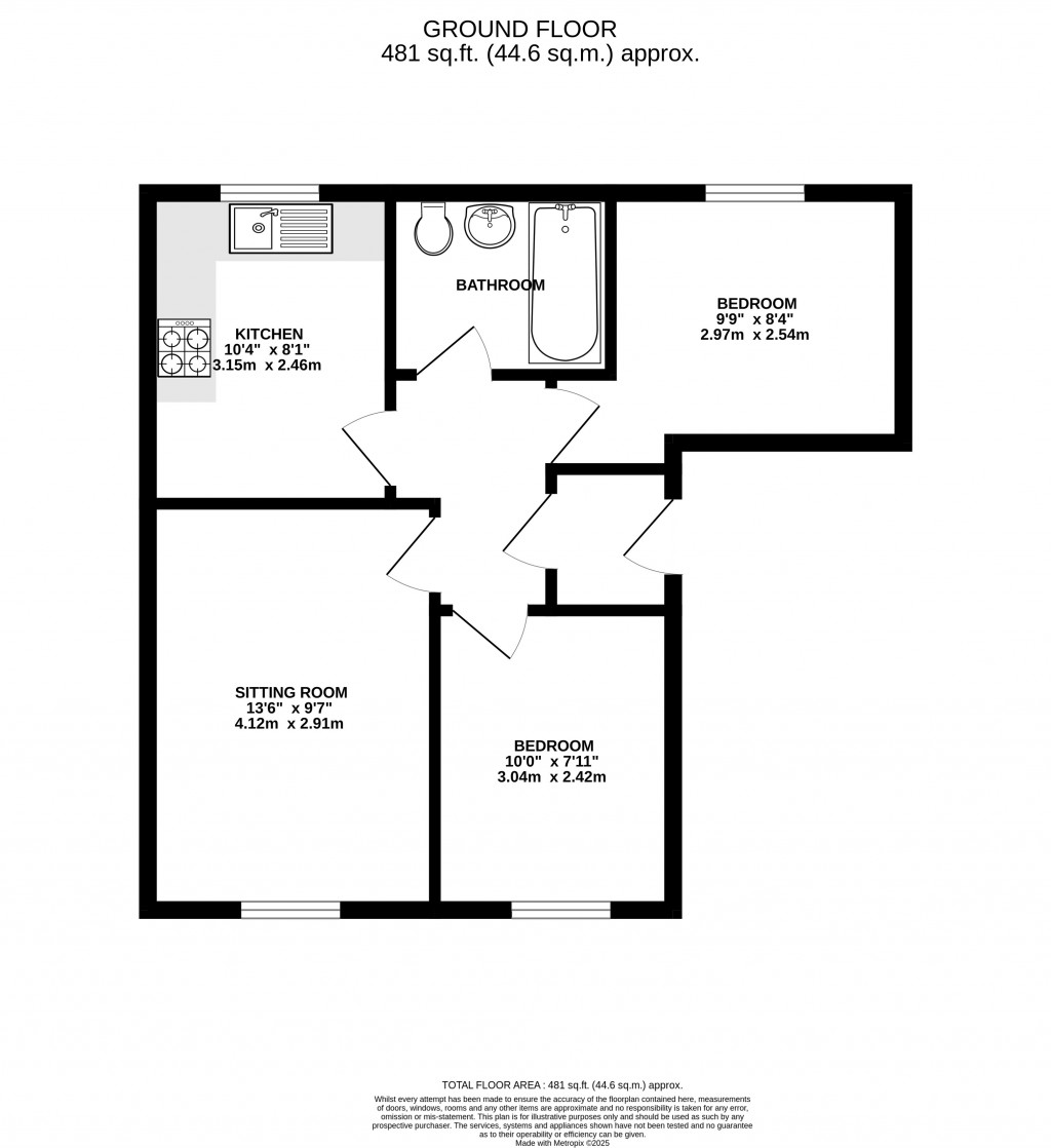 Floorplans For Charlton Road, Midsomer Norton, Radstock, Somerset