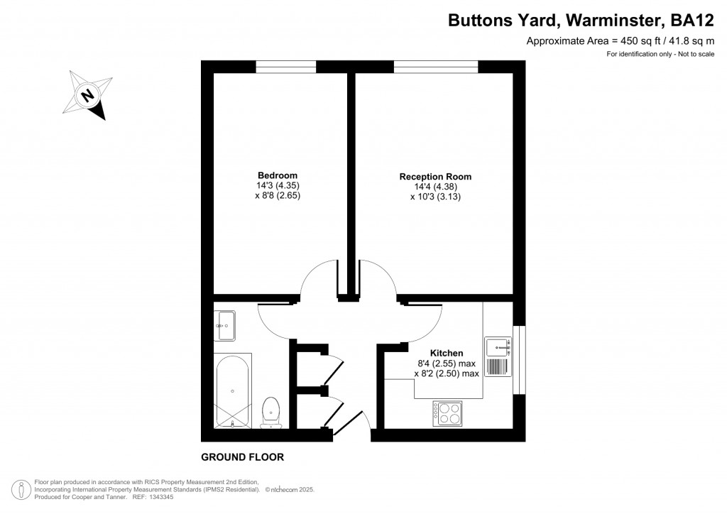 Floorplans For Buttons Yard, Warminster