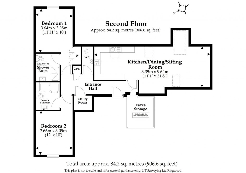 Floorplans For Old Forge Close, Ringwood, BH24