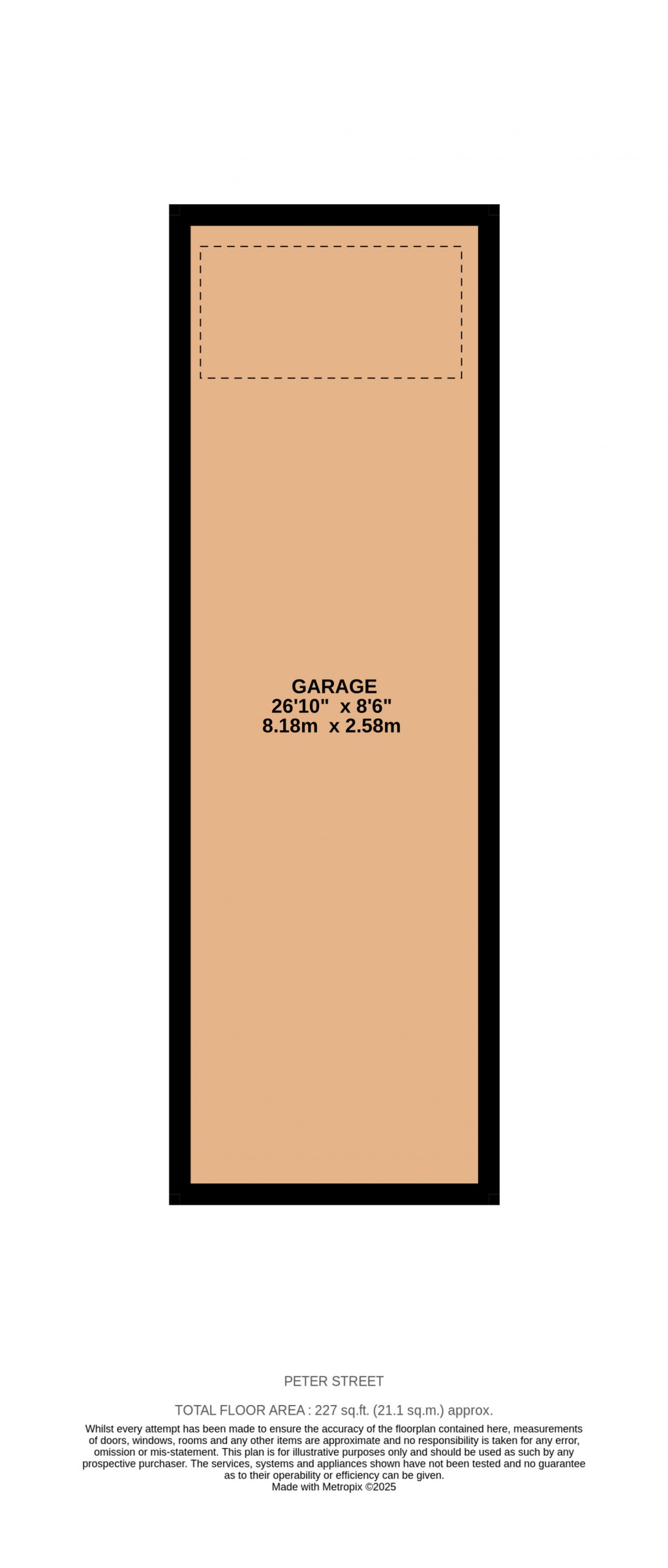 Floorplans For Peter Street, Shepton Mallet, Somerset