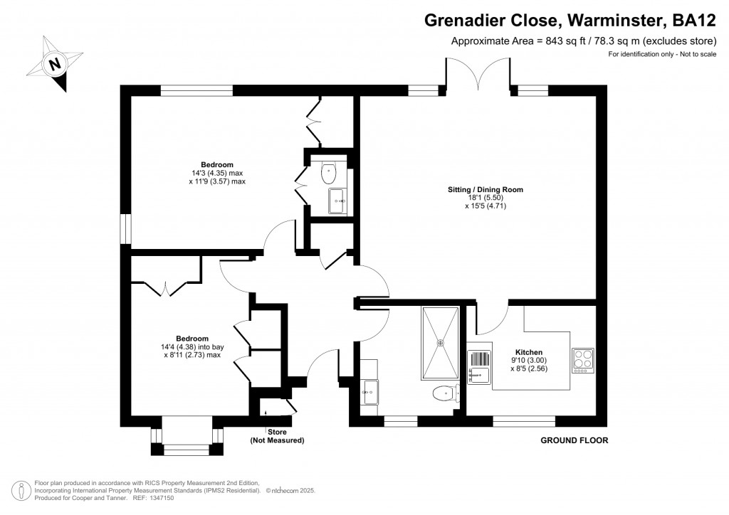 Floorplans For Grenadier Close, Warminster, Wiltshire