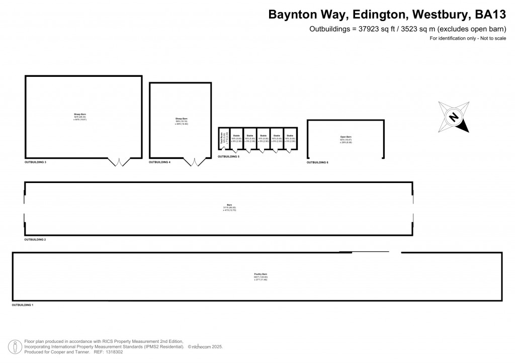 Floorplans For Westbury, Wiltshire