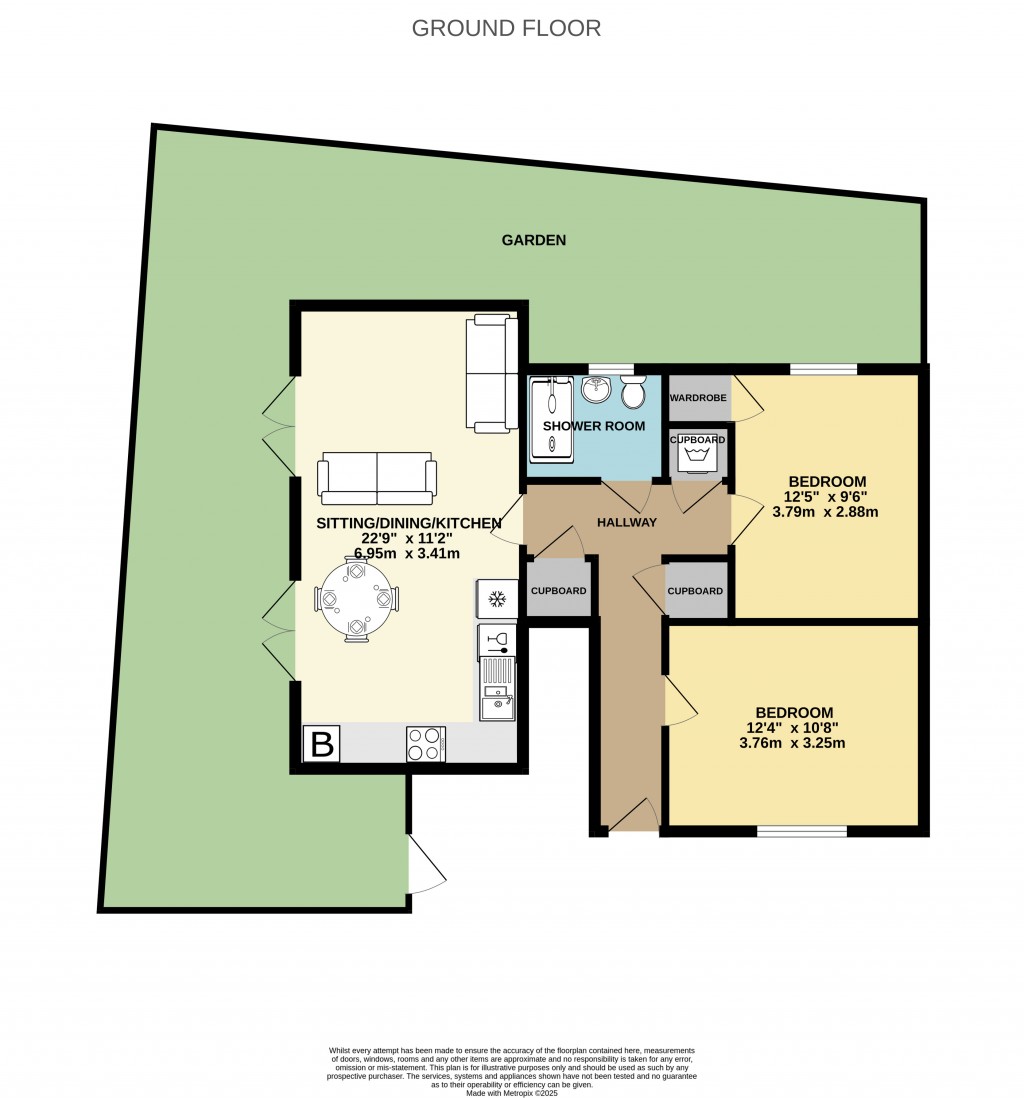 Floorplans For The Cross, Street, Somerset