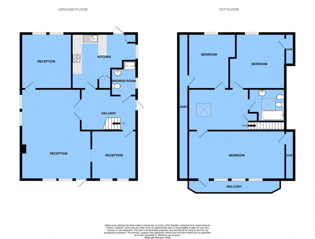 Floorplans For The Glade, Hailsham, East Sussex