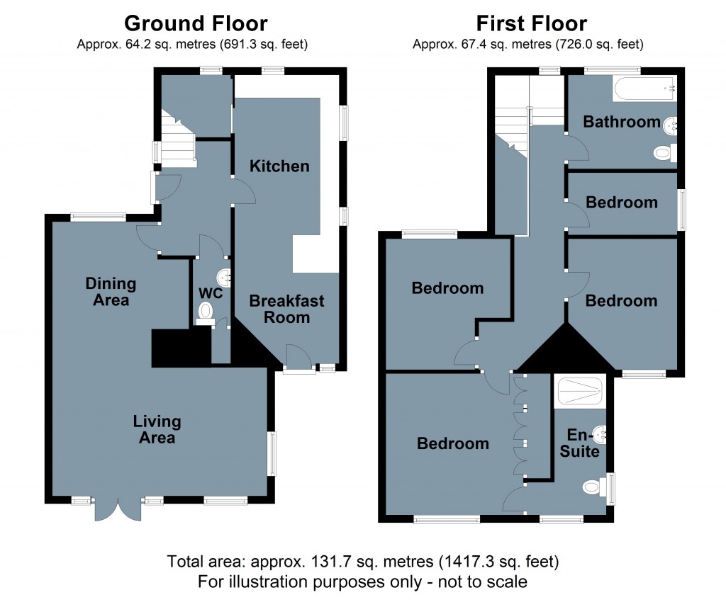 Floorplans For BATTLE, East Sussex
