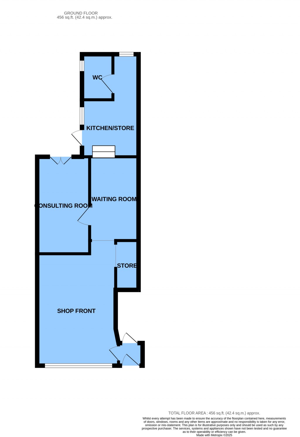 Floorplans For Mount Street, Battle, East Sussex