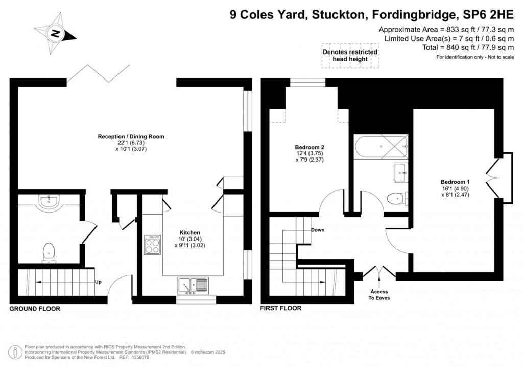 Floorplans For Stuckton, Fordingbridge, SP6