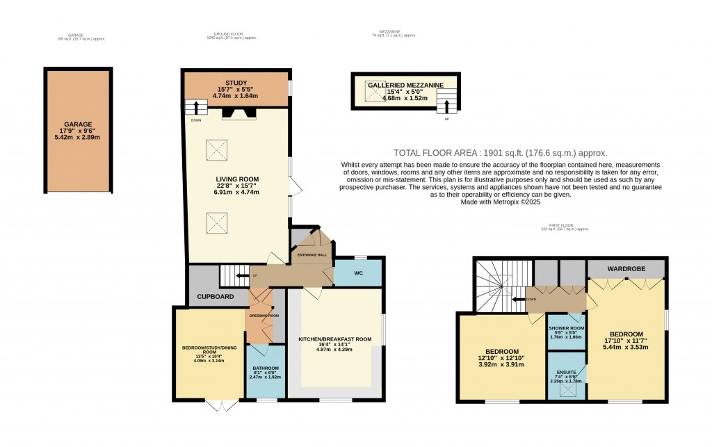 Floorplans For near Wedmore, Badgworth, Somerset