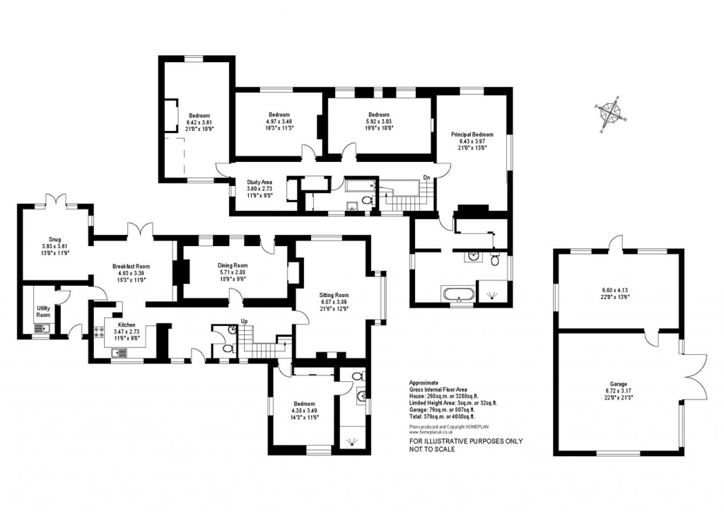 Floorplans For Shirley Holms Road, Boldre, Lymington, SO41