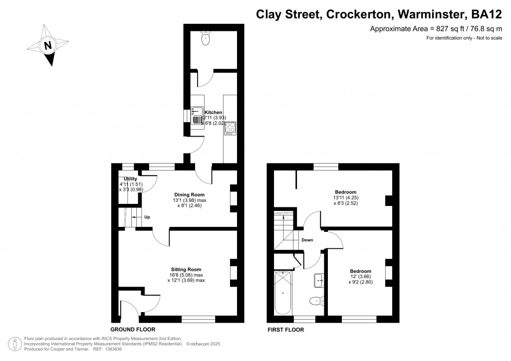 Floorplans For Crockerton, Warminster, Wiltshire