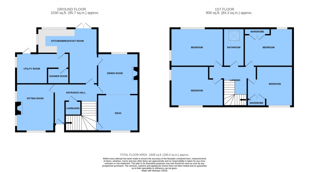Floorplans For Whatlington, Battle, East Sussex
