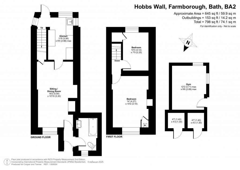 Floorplans For Farmborough, Farmborough, Bath, Somerset