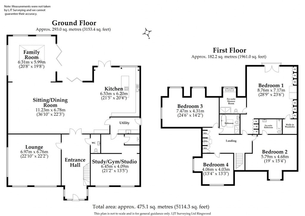 Floorplans For Pringles Drive, Ferndown, BH22