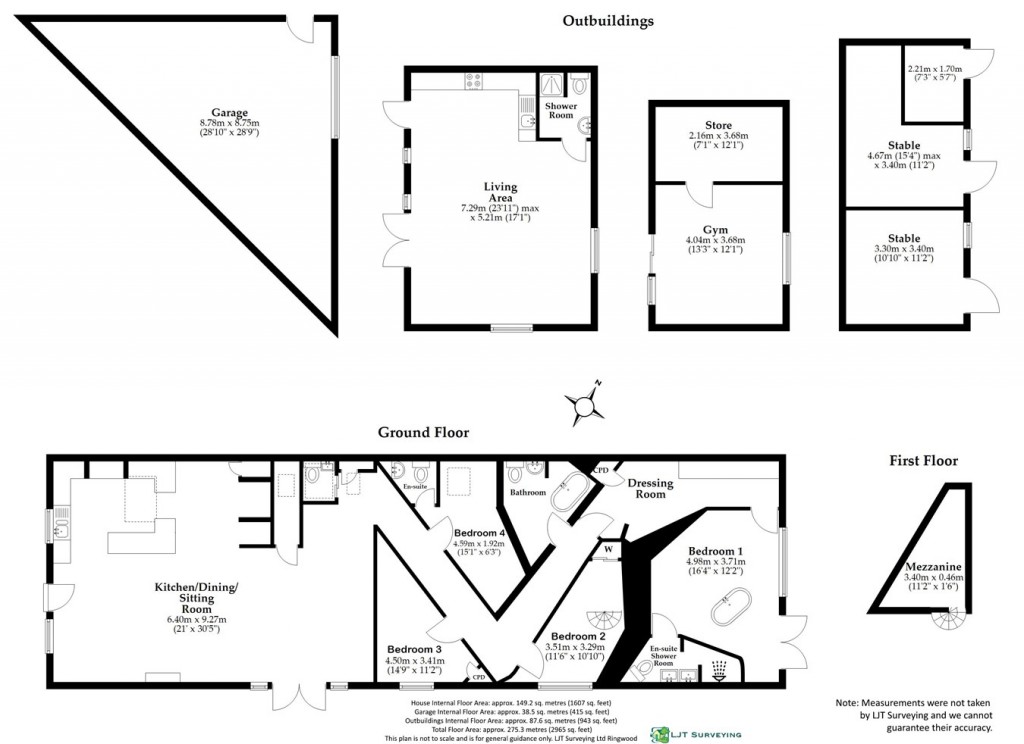 Floorplans For Lyndhurst Road, Ashurst, Southampton, SO40