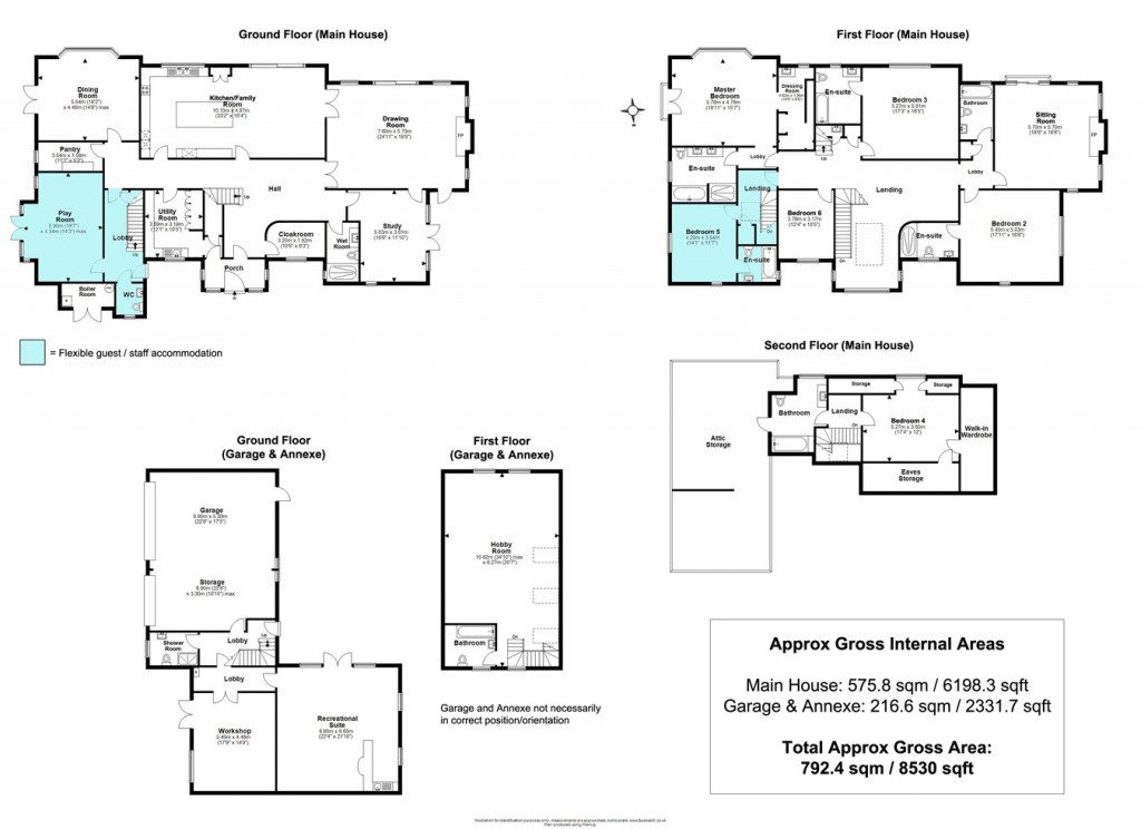 Floorplans For Lisle Court Road, Lymington, SO41