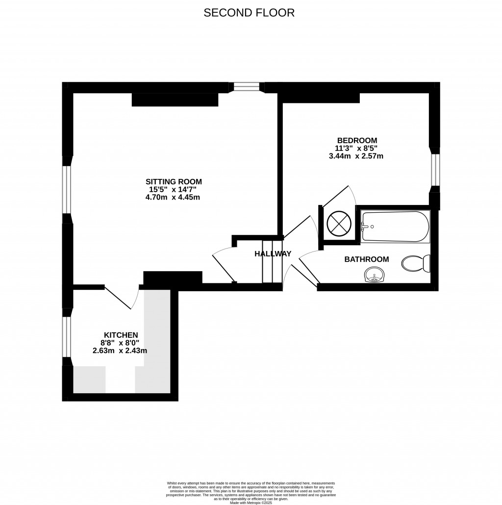 Floorplans For Northload Street, Glastonbury, Somerset