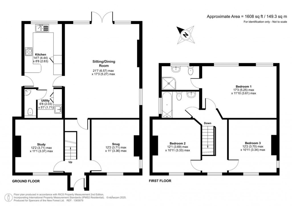Floorplans For Park Close, Brockenhurst, SO42