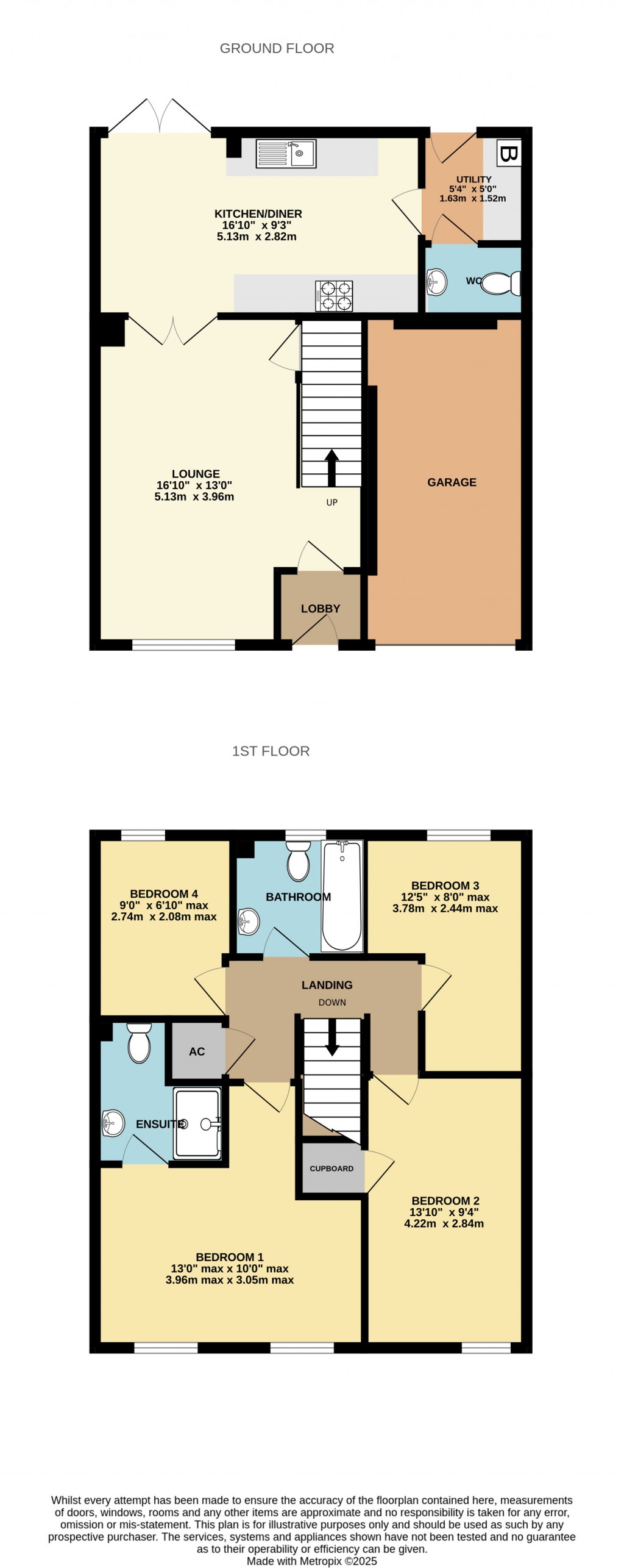 Floorplans For Moccasin Way, Street, Somerset