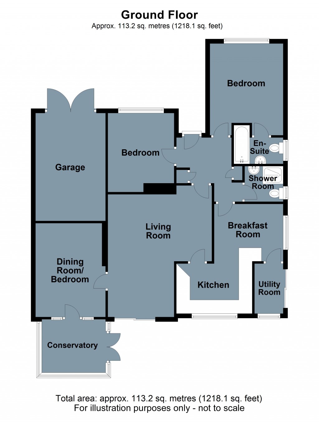 Floorplans For Catsfield, East Sussex