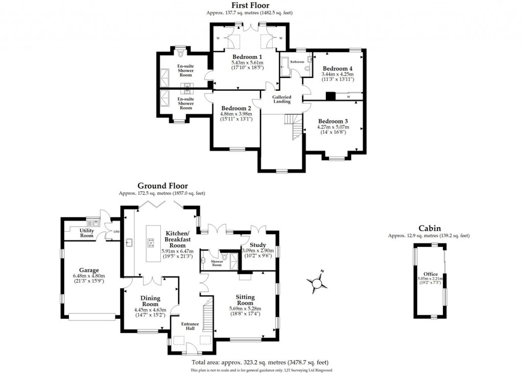 Floorplans For Beaufoys Avenue, Ferndown, BH22