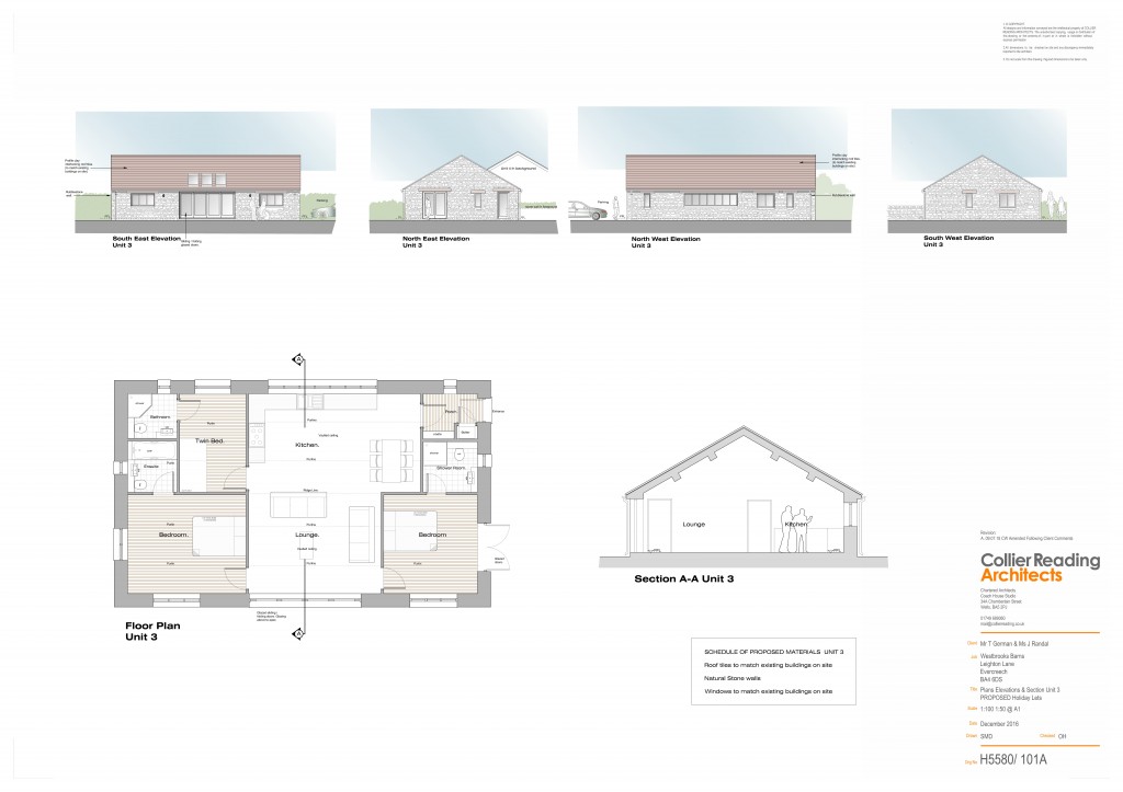Floorplans For Leighton Lane, Evercreech, Somerset