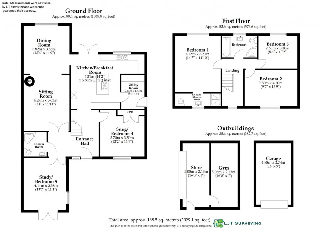 Floorplans For Dewlands Road, Verwood, BH31